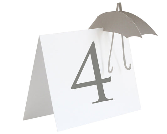 Umbrella Table Numbers