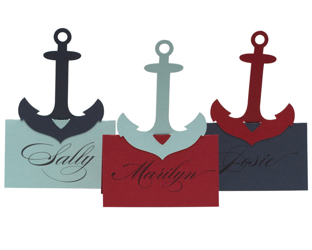 Anchor Escort Cards