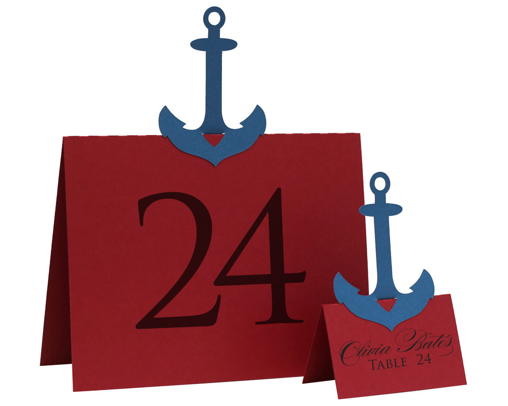 Anchor Escort Cards