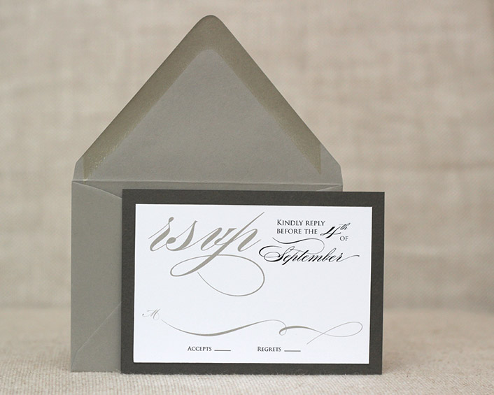 Butterfly RSVP Cards