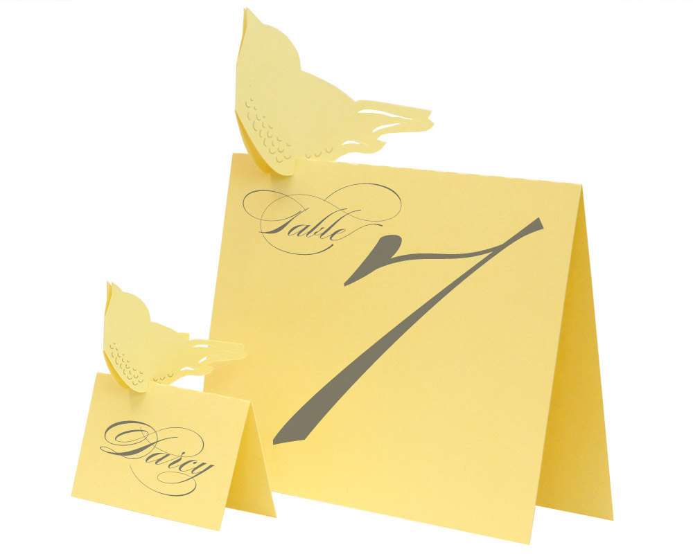 Lovebird Escort Cards
