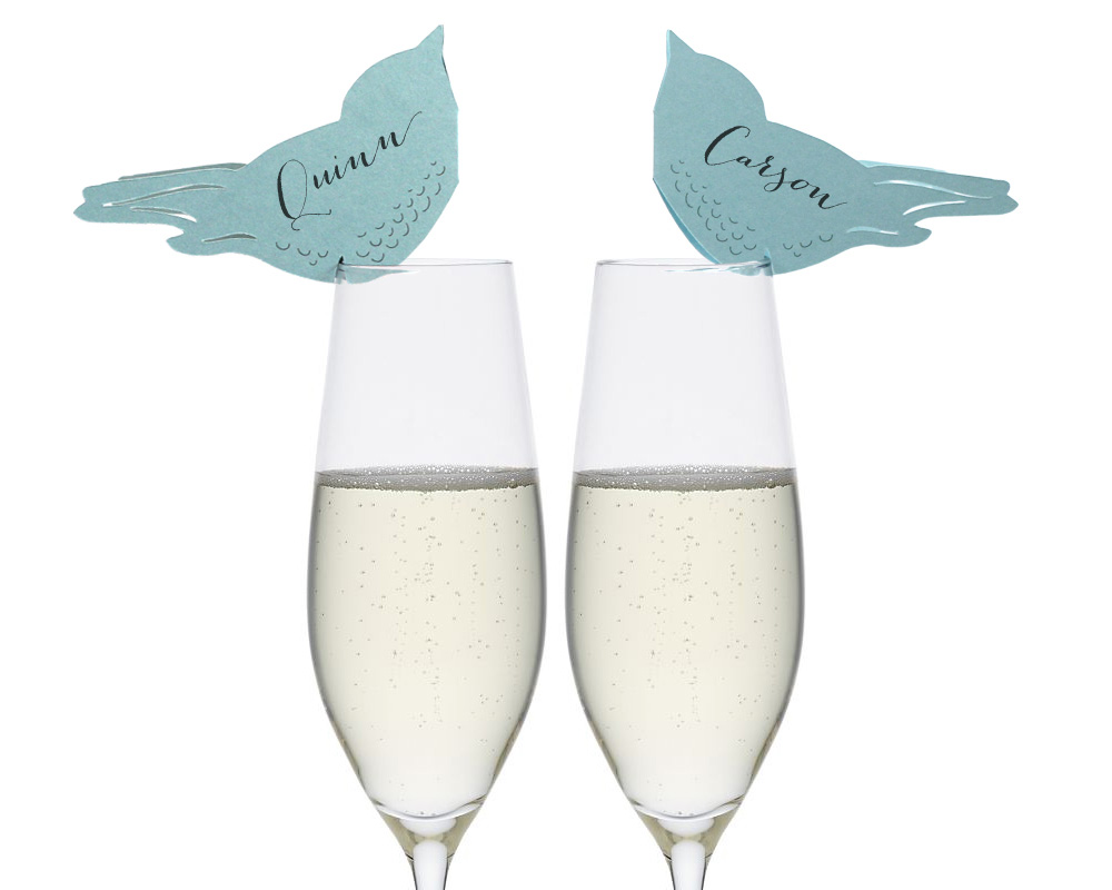 Lovebird Place Cards