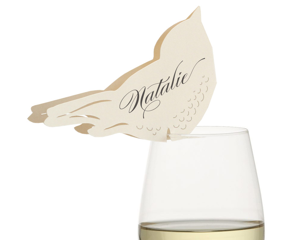 Lovebird Place Cards