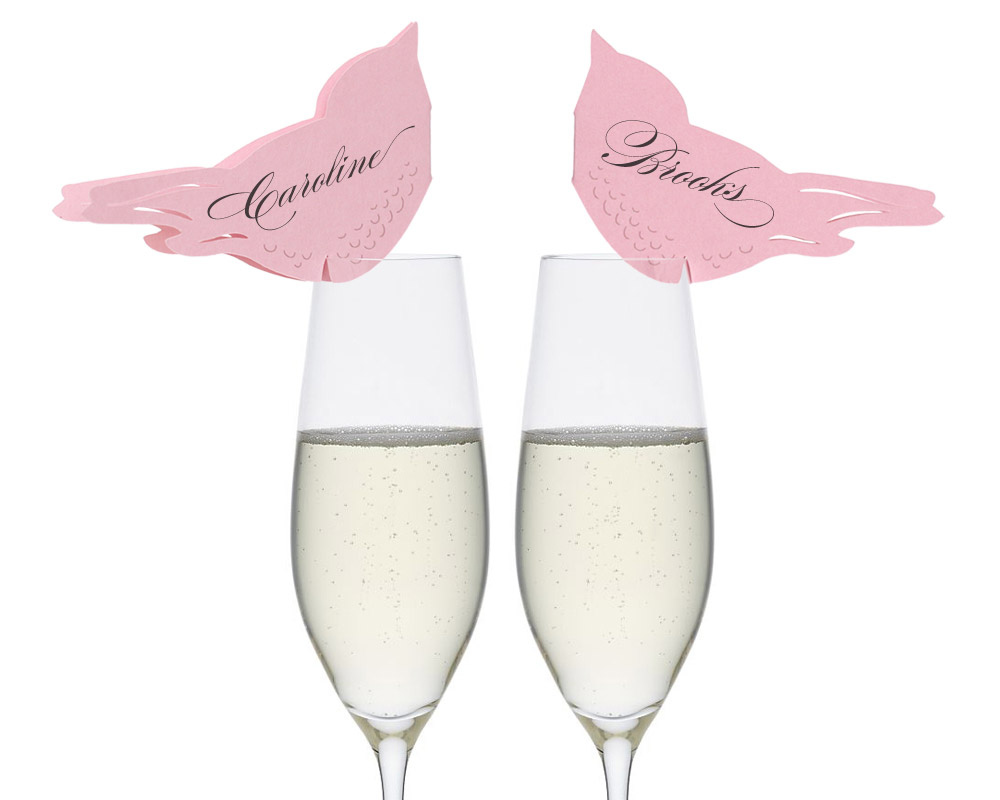 Lovebird Place Cards
