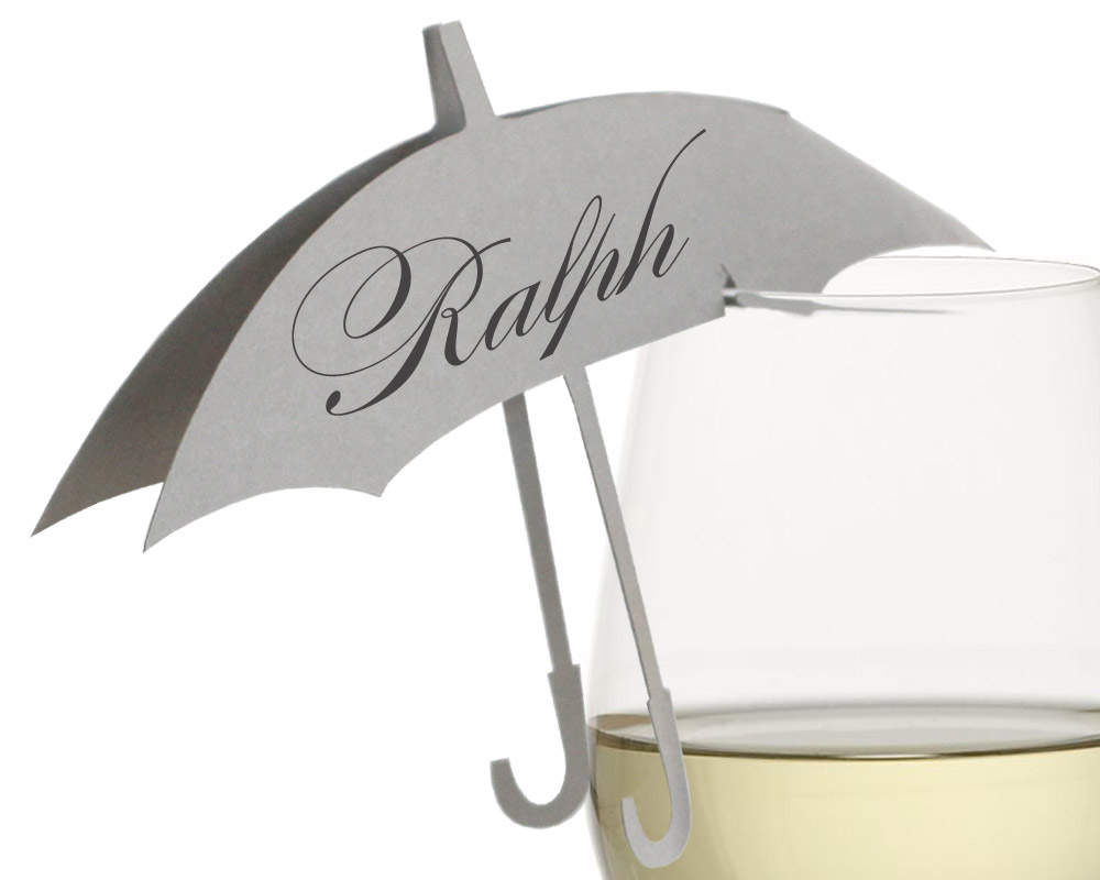 Umbrella Place Cards